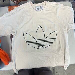 Adidas Tee with Black Logo